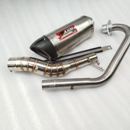 Exhaust exhaust ahm muffler pipe Demak evo z 125 R DZM 200 full system