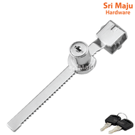 MAJU Show Window Lock Glass Sliding Door Saw Lock for Shop Showcase Counter Cabinet