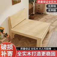 All Solid Wood Pull-out Sofa Bed Telescopic Balcony Dual-use Splicing Bed Multi-functional Pull-out 