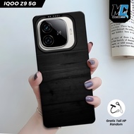 IQOO Z9 5G Premium Hologram IMD Casing - Softcase IMD hybrid Wood Motif UV Printing IQOO Z9X 5G | Ca