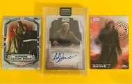 Topps Star Wars Galactic Antiquities Snoke 簽名卡