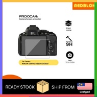 PROOCAM SPN-D5500 GLASS SCREEN PROTECTOR FOR NIKON D5600 D5500 D5300 1A