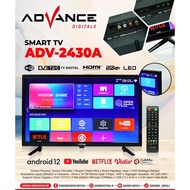 ADVANCE LED TV ANDROID 24 INCH 2430A / ANDROID TV  LED 24"