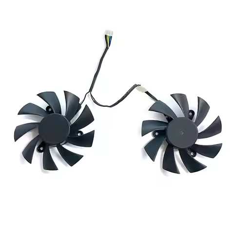 New 83MM 4PIN T129215SU RX580 GPU Cooler for JIESHUO RX580 Graphics Card Fan