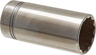 Williams SD-1236 1/2 Drive Deep Socket, 12 Point, 1-1/8-Inch