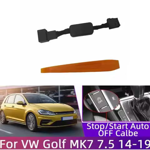 Car Auto Stop Start Engine System Control Sensor Plug Stop Cancel Cable Memory Mode For VW Golf 7 7.