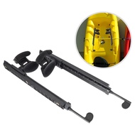 【Hot deal】 1 Pair Adjustable Kayak Foot Pedals Kayak Foot Pegs Footrest Rudder Control Foot Controll