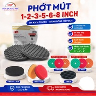 3M Polishing Sponge 05725 Step 2-3 Wave Shape - Sponge Disc - Sponge 1inch 2inch 3inch-1" 2" 3" 5" 6