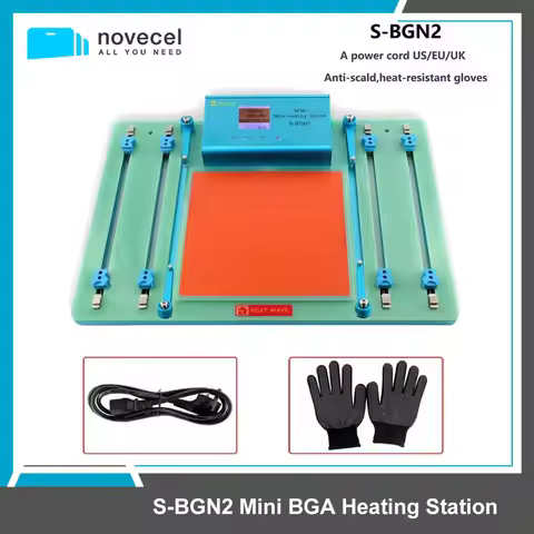 SoFix S-BGN2 Mini BGA Heating Station For Macbook PCB Motherboard Soldering CPU BGA Chip T2 Chip Glu
