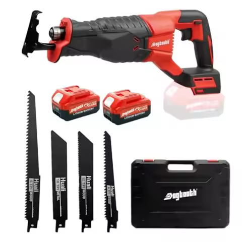 Cordless Reciprocating Saw Sawzall - 3000 SPM Brushless Electric Saw Tool-Free Blade Change with 4 B