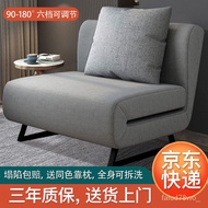 YQ Jingcai Sofa Bed Dual-Use Multifunctional Folding Sofa Bed Single Fabric Sofa Bed for Lunch Break Leisure Small Apart