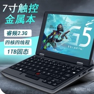 7Inch Pocket Metal Touch Screen N100Laptop Business Office Thin and Portable Mini Laptop PPJH