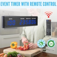 [frthrthrt]Large Digital Timer Count Up/Count Down Function Multi-Function 999 Days Countdown Remote