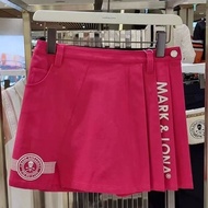 South Korea Mark Golf Clothing Ladies 25 New Golf Logo Sports Versatile Skirt Anti-slip Skirt Authen