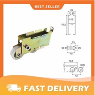006/004 Sliding Door Heavy Duty Double Roller Economy 25mm [FREE SCREW] (Adjustable Roda Pintu) pintu roda berganda DIY