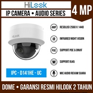 Hilook IP Camera 4MP Audio IPC-D141HE-UC Dome Indoor CCTV Camera