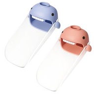 Others - 2件卡通兒童水龍頭延長器，適合寶寶和兒童使用的安全水龍頭延長器（粉紅色和淡紫色）