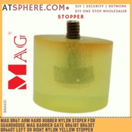 MAG BR6T_NYLON Nylon Stopper BR6T Arm Hard Rubber for MAG Barrier Gate BR618T BR630T BR660T Left or 