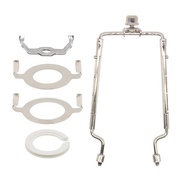 【PEAT】2 Sets Adjustable Lamp Shade Harp Holder Kit Fits 7-10 Inch Shades Adapter