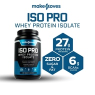 MakeMoves Whey ISO Pro สูตรลีน กล้ามชัด  (รสช็อคฯ)   สีน้ำเงิน