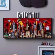 Compatible Comics Superhero 76271 Batman Animated Edition Gothan City Print Assembling Building Bloc
