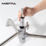 C Stand Base Bracket Stent Floor Light Stand Magic Leg Lamp Holder Head for C Light Stand