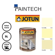 Jotun Essence Hi Gloss Cream Paint (Cat Minyak Untuk Kayu, Besi, Pintu, Pagar, Tingkap) - 5L (Pre-Or