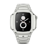 【Golden Concept】 Apple Watch 41mm 錶殼 銀色錶框 銀色不銹鋼錶帶 RO41-SL