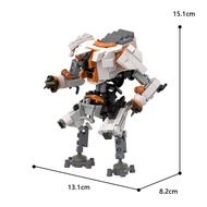 BuildMoc Titanfalls 2 Ion-class Titan Reaper Titan BT-7274 Building Block Model Set Mecha Robot Nort