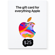 iTunes Gift Card AppleGiftCard US App Store Gift Card 25 usd ใช้ได้เฉพาะไอดี US เท่านั้น