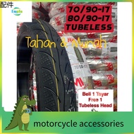 Akses motor ☉7090-17 8090-17 Diamond Maxxis AMT Tayar Tubeless Best Quality Budget❈