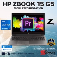 HP ZBook 15 G5 Mobile Workstation - Intel® I i7 - 8th Gen | 512 GB SSD | 32GB RAM - Power, Speed