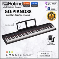 Roland GO:PIANO 88 Keys Digital Piano With Note Stand And Adapter GO PIANO 88 GO-PIANO 88 GOPIANO88