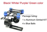 CNC Aluminum Metal ALU FPV Brushless Camera Gimbal Frame with Shock Absorbing For Gopro 3 3+ FPV