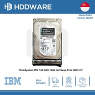 ThinkSystem 6TB 7.2K SAS 12Gb Hot Swap 512n HDD 3.5" // 7XB7A00044 // 00YK033