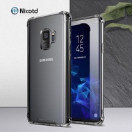 Samsung Galaxy S9 S8 Plus Case Cover Soft Silicone Phone Case For Samsung Galaxy S7 edge Note 8 Transparent TPU Cover Bags
