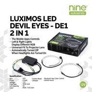 DEVIL EYES + SEN POINT MODULE 22 LED DE1 RGB FULL COLOR 2 IN 1 LUXIMOS NINE