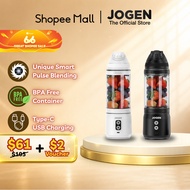 JOGEN BL 1131 Portable Container Blender with Smart Pulse Cap for Ice Smoothie Juice Protein Shake