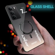 Realme C73/ C75 Case /C71 - Realme C75 Glossy Glass Softcase /C71/C73 - Casing hp -K03