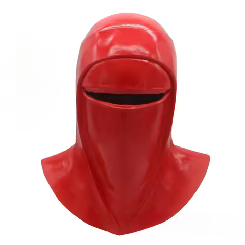 SW Emperor's Royal Guard Mask Red Full Head Latex Masks Halloween Party Masquerade Costume Prop Cosp