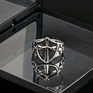 AYW Cincin Pria Excalibur Cincin Aesthethic Skull Ring Elegan Cincin Gothic Aksesoris thanksinsomnia