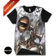 3D Siren Head Shirt with Printing Motif Trendy Siren Head Children's Shirt #REG-500