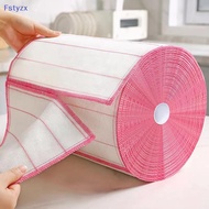 Fstyzx 5-Layer Cotton Dishcloth (25x25cm - Absorbent Kitchen Cleaning Cloth) FY