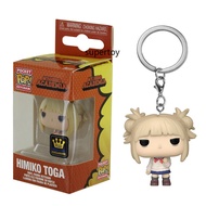 【24-hour Delivery】New Keychain Funko Pop! Animation: My Hero Academia - Himiko Toga Vinyl Action Figure Toy Model Doll for Bag
