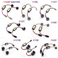 Car LED decoder Canbus BA15S 1156 1157 PY21W 7443 7440 LED Light Error Free Load Resistor Warning Ca