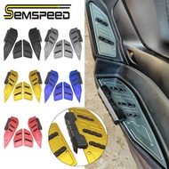 【SEMSPEED】Scooter Footboard Steps Motor Footrest Pegs Plate Pads for Yamaha XMAX300 X MAX 250 400 2017-2019 2020