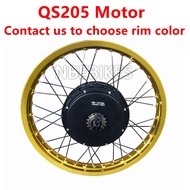 ❁NBpower/QS205 V3 48V-96V 3000W 50H Bicycle Hub Motor 150mm Dropout  Motorcycle Wheel Ebike Moto ♣☇