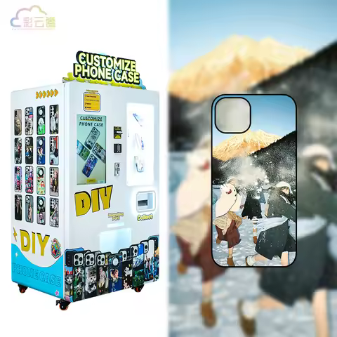 Caiyunjuan Factory Phone Case Printing Vending Machine Automatic Phone Case Custom Vending Machine W