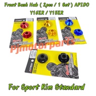 Y16 Y16ZR Y15 Y15ZR V1 V2 (1 Set) Front Meter Hub Bush Depan Sport Rim Alloy Tyre Tayar Bush(Rim Sta