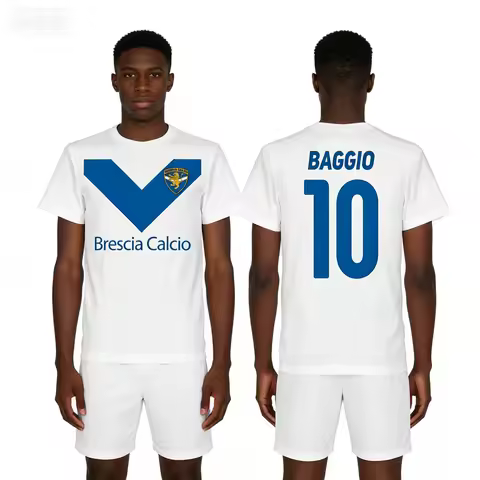 The 2026 Spring/Summer Brescia Baggio 10 Team T-shirt Bestseller Men's Football Parent-child Series 